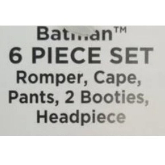 Rubie's Infant Baby Boys Halloween Costume DC Friends Batman 0-6 Months - Picture 8 of 9